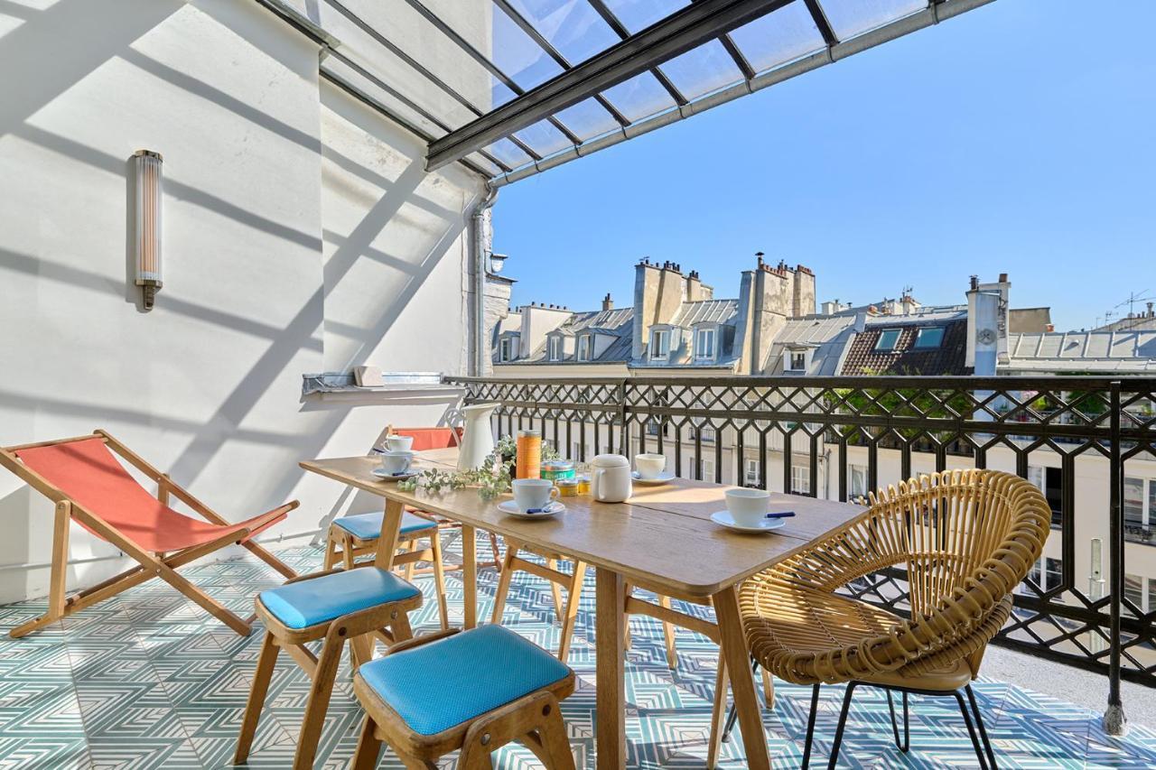 Apartment Center Of Paris With Terrace By Studio Prestige Exterior foto